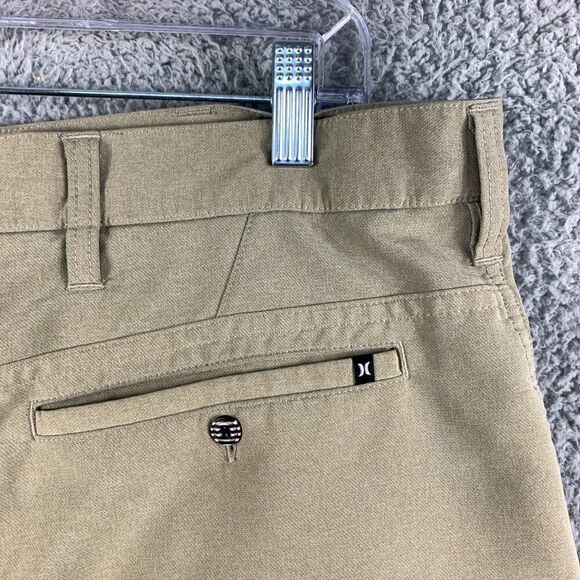Nike Hurley‎ Shorts Men 32 Tan Golf Golfer Preppy Outdoor Casual 34x10 Athletic - Picture 8 of 16
